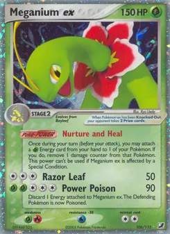 Kaart Meganium ex