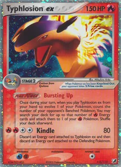 Kaart Typhlosion ex