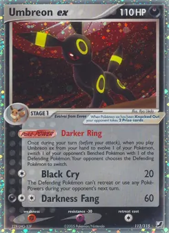Kaart Umbreon ex
