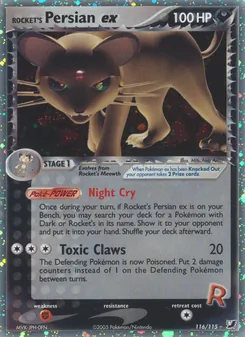 Kaart Rocket's Persian ex