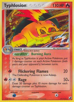 Kaart Typhlosion