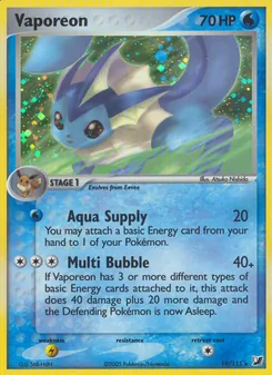 Kaart Vaporeon