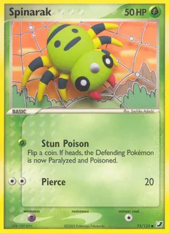 Kaart Spinarak