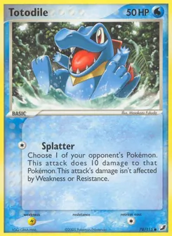 Kaart Totodile
