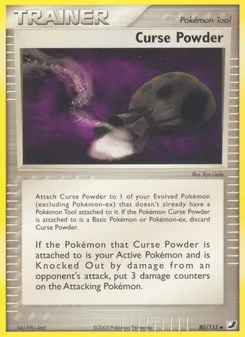 Kaart Curse Powder