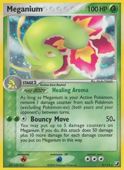 Kaart Meganium