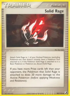 Kaart Solid Rage