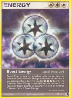 Kaart Boost Energy