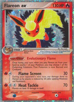 Kaart Flareon ex