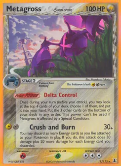 Kaart Metagross δ