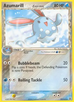 Kaart Azumarill δ
