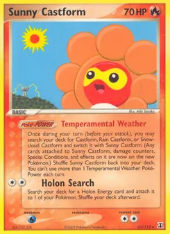 Kaart Sunny Castform