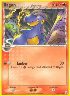 Kaart Bagon δ