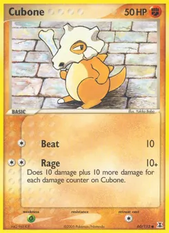 Kaart Cubone