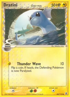 Kaart Dratini δ