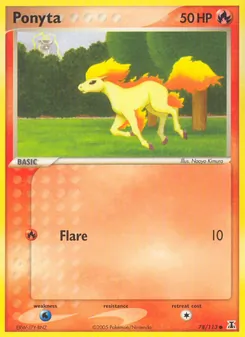 Kaart Ponyta