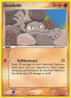 Kaart Geodude