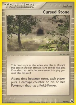 Kaart Cursed Stone