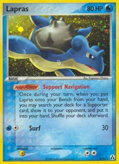 Kaart Lapras