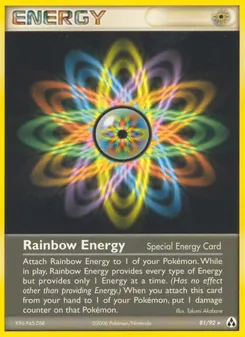 Kaart Rainbow Energy