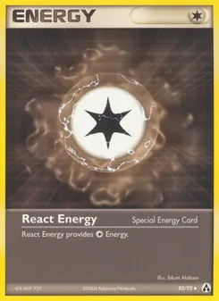 Kaart React Energy