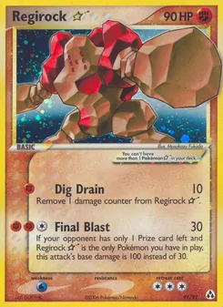Kaart Regirock ☆