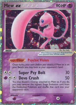 Kaart Mew ex