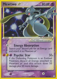 Kaart Mewtwo Star