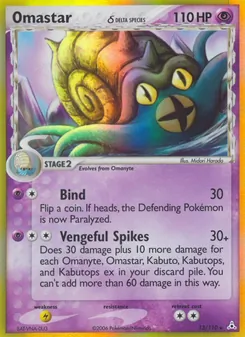Kaart Omastar δ
