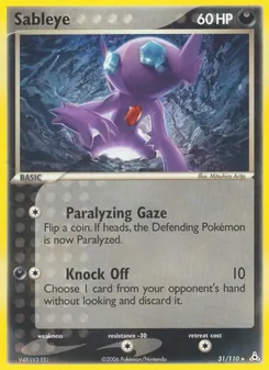Kaart Sableye