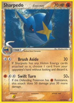 Kaart Sharpedo δ