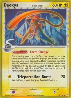Kaart Deoxys δ