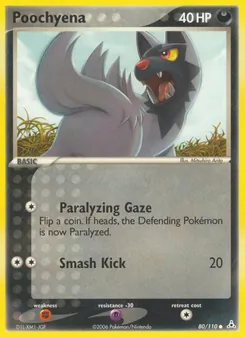 Kaart Poochyena