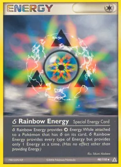 Kaart δ Rainbow Energy