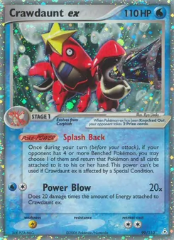 Kaart Crawdaunt ex