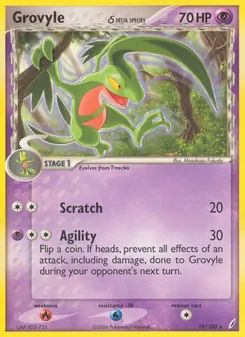Kaart Grovyle δ