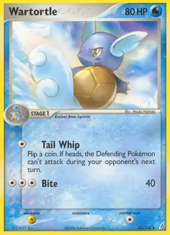 Kaart Wartortle