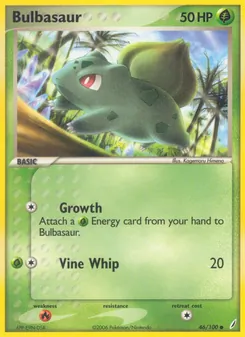 Kaart Bulbasaur
