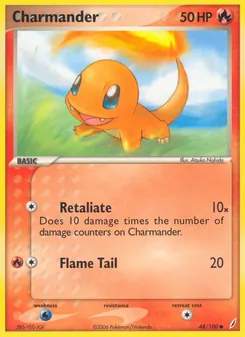 Kaart Charmander