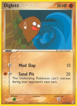 Kaart Diglett