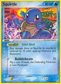 Kaart Squirtle
