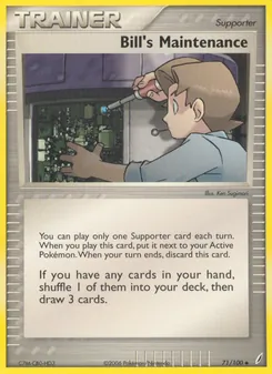 Kaart Bill's Maintenance