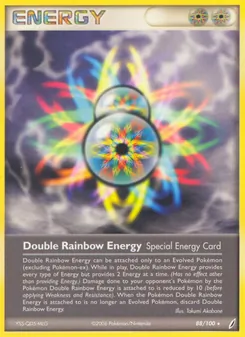 Kaart Double Rainbow Energy