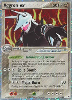 Kaart Aggron ex