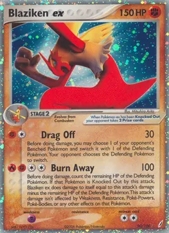Kaart Blaziken ex
