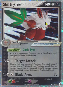 Kaart Shiftry ex