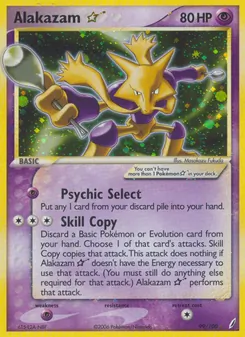 Kaart Alakazam ☆