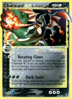 Kaart Charizard ☆ δ