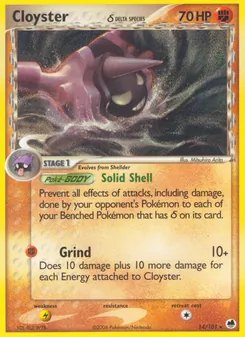 Kaart Cloyster δ