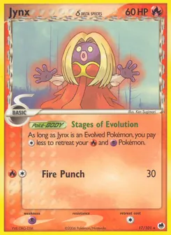 Kaart Jynx δ